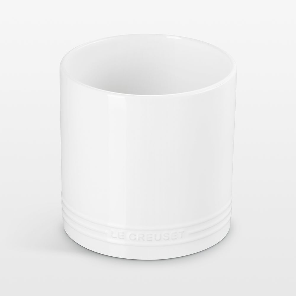 Le Creuset White 2.7-Quart Utensil Crock