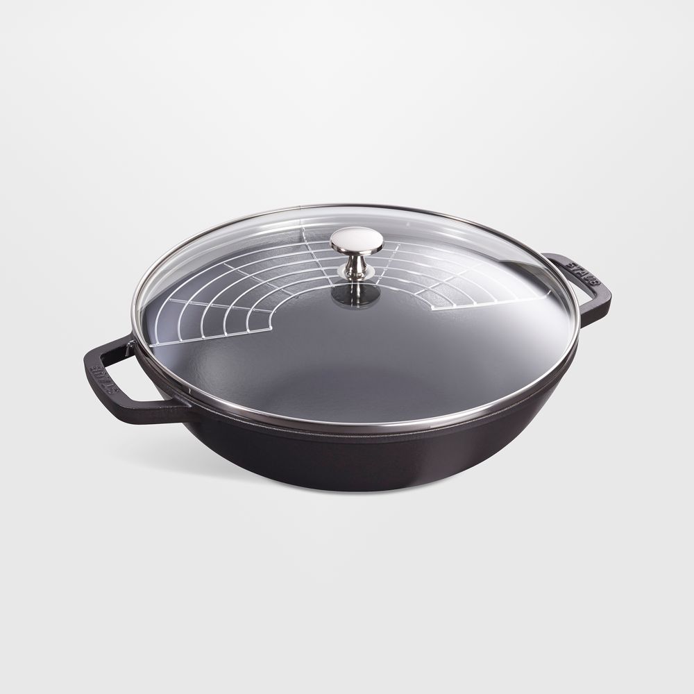 Staub Matte Black 4.5-Qt. Perfect Pan