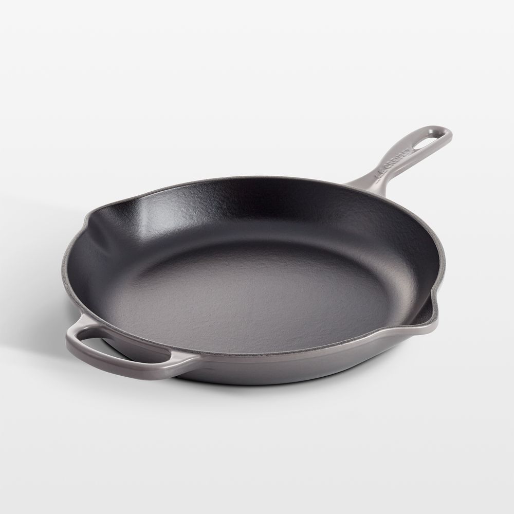 Le Creuset Signature 11.75" Oyster Enameled Cast Iron Skillet