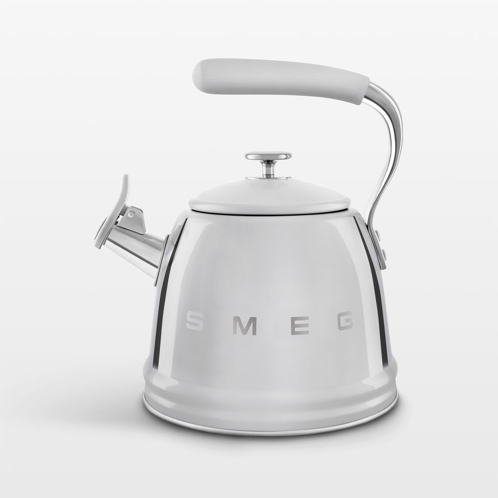 SMEG Stainless Steel Retro Whistling Stovetop Kettle