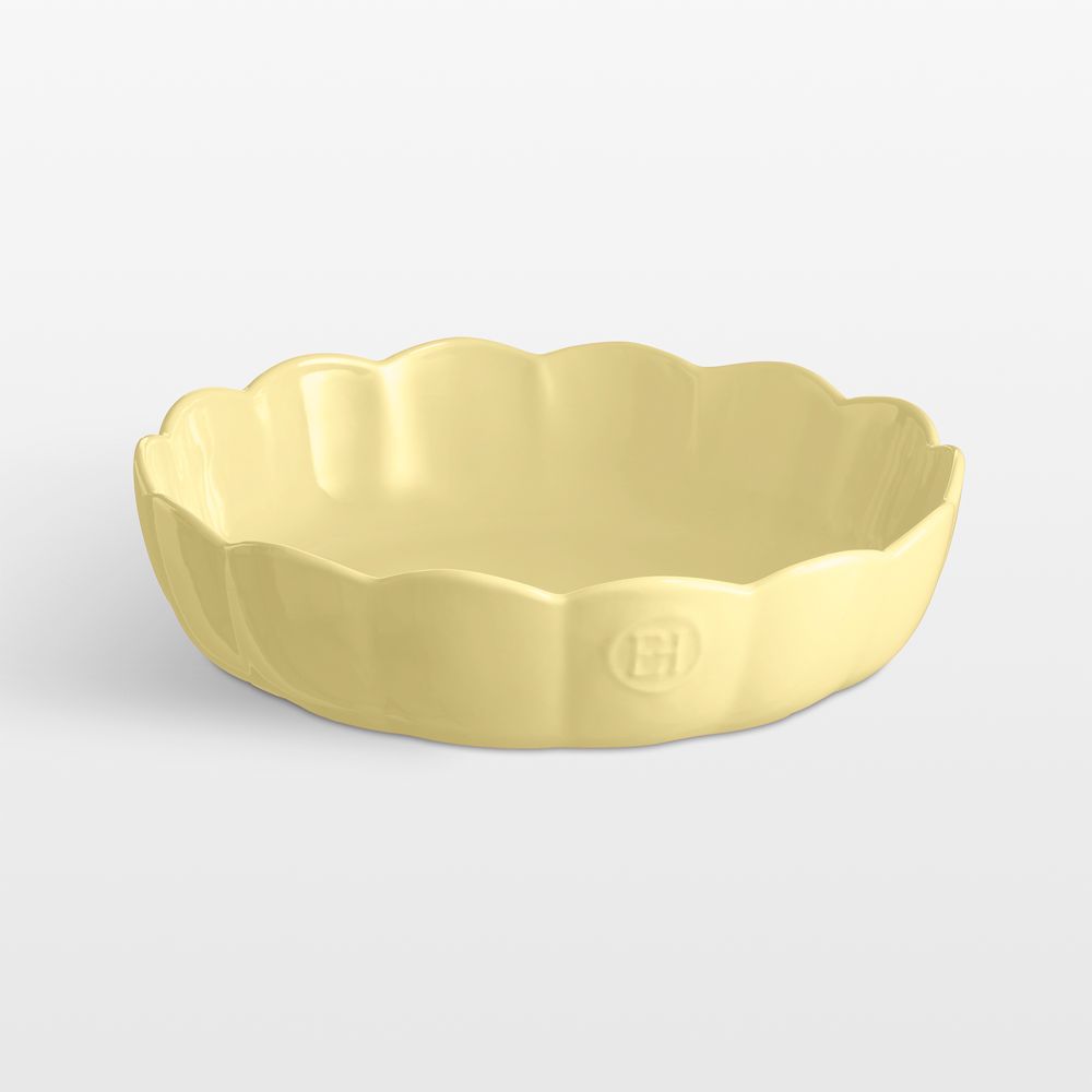 Emile Henry Vanilla Madeleine Round Baking Dish