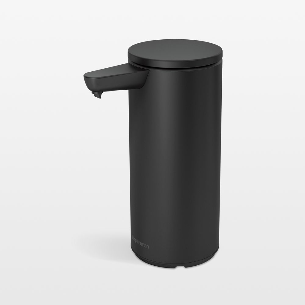Simplehuman 9oz Sensor Pump, Touch-Free Hand Soap Dispenser, Matte Black