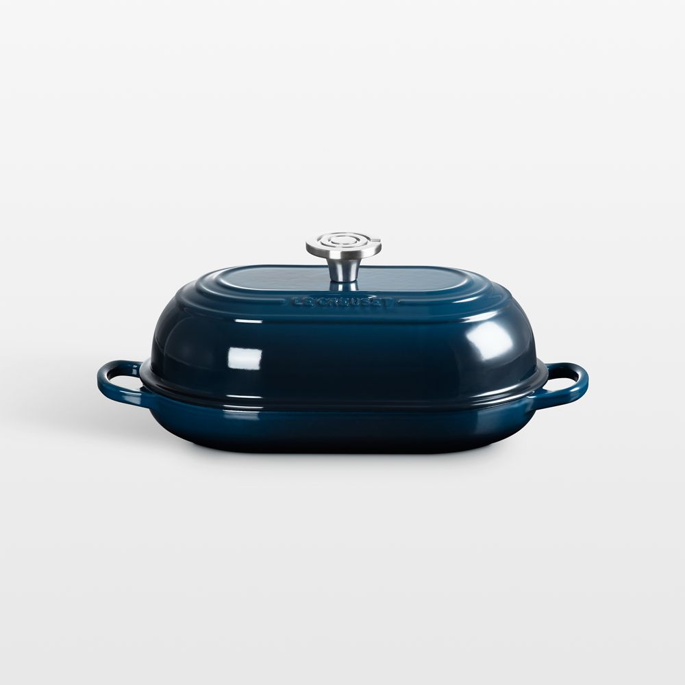 Le Creuset Signature 11.5" Nuit Oval Bread Oven