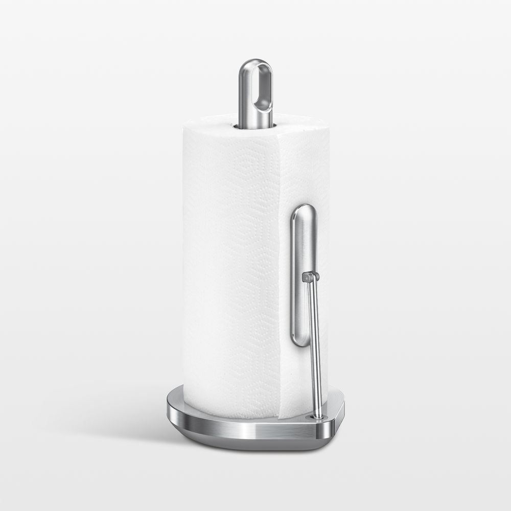 Simplehuman Kitchen Paper Towel Holder, Brushed Stainless Steel