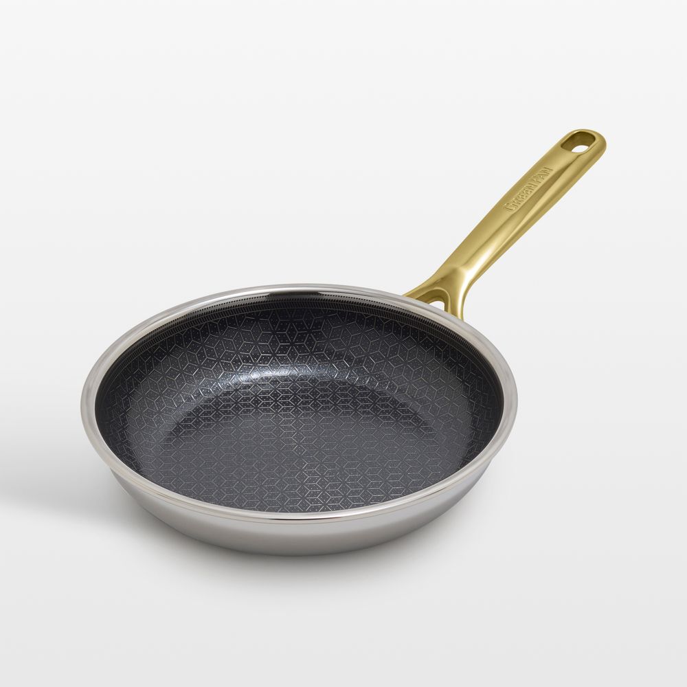 GreenPan Spectra Gold Thermobond Hybrid Ceramic Nonstick 8" Open Frypan