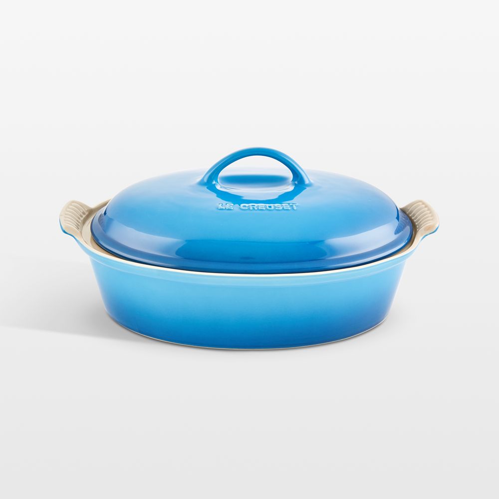 Le Creuset Heritage 4-Qt. Marseille Covered Oval Casserole Dish with Lid