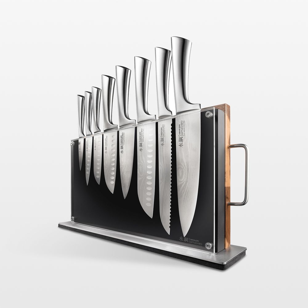 Cuisine::pro Damashiro BoDo 10-Piece Knife Block Set
