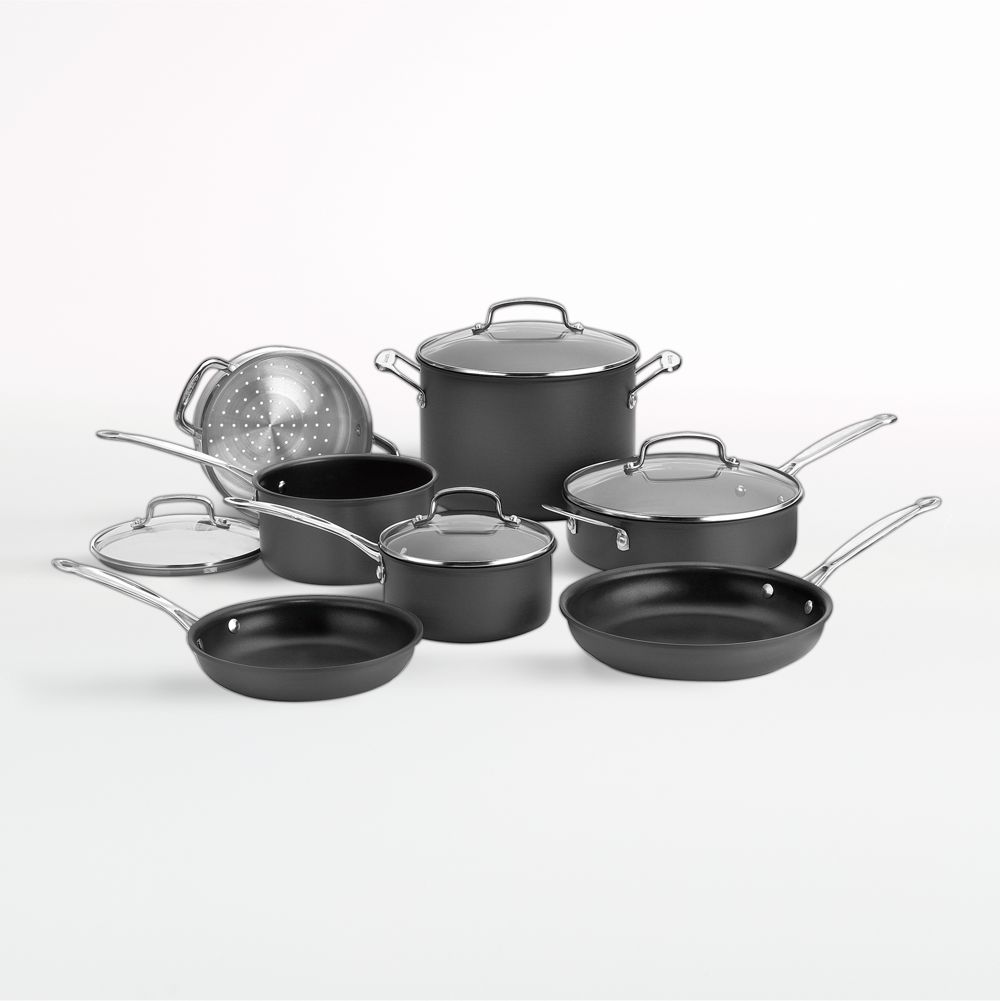 Cuisinart Chef's Classic 11-Piece Hard-Anodized Ceramic Nonstick Cookware Set