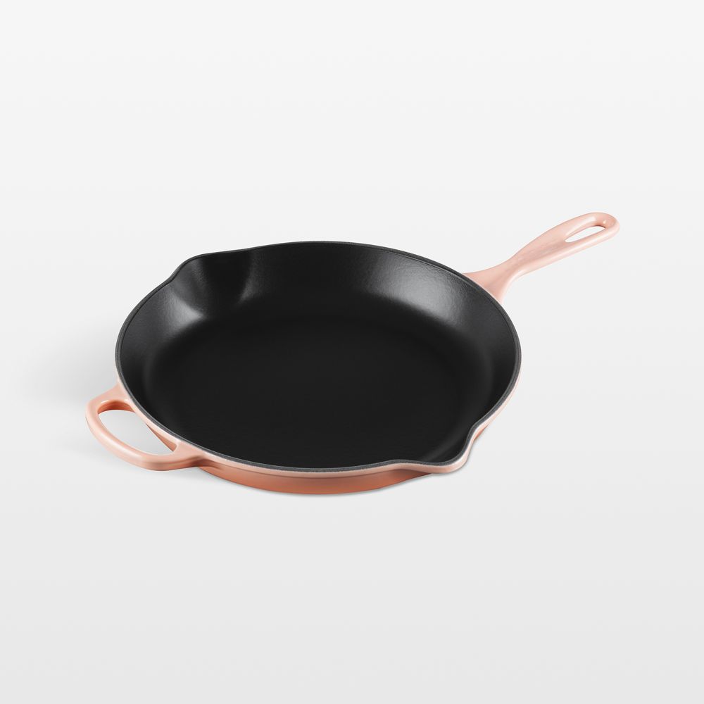 Le Creuset Signature 11.75" Peche Enameled Cast Iron Round Skillet
