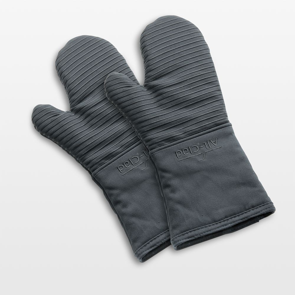 All-Clad Pewter Oven Mitts, Set of 2