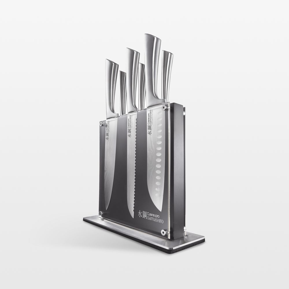 Cuisine::pro Damashiro Kin 7-Piece Knife Block Set