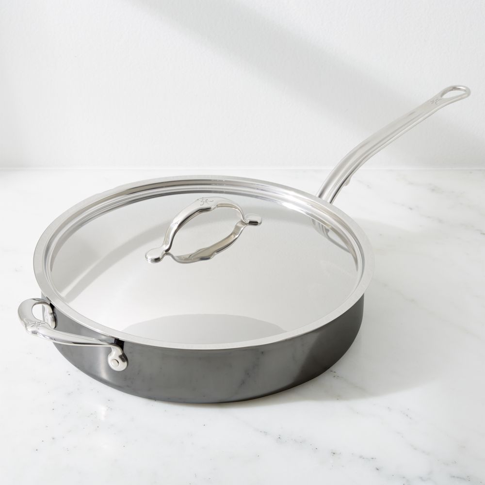 Hestan NanoBond Stainless Steel 5-Qt. Sauté Pan with Helper Handle