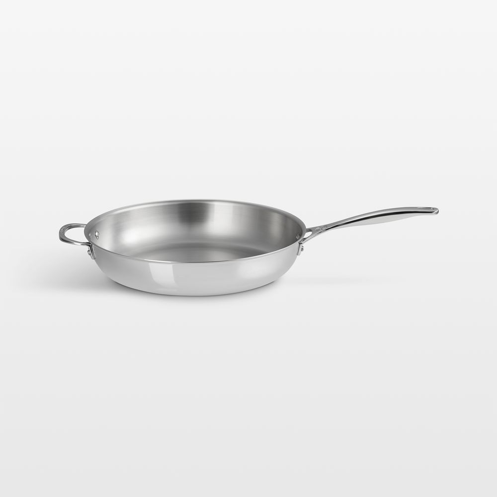 Le Creuset Signature Stainless Steel 12.5" Deep Round Fry Pan