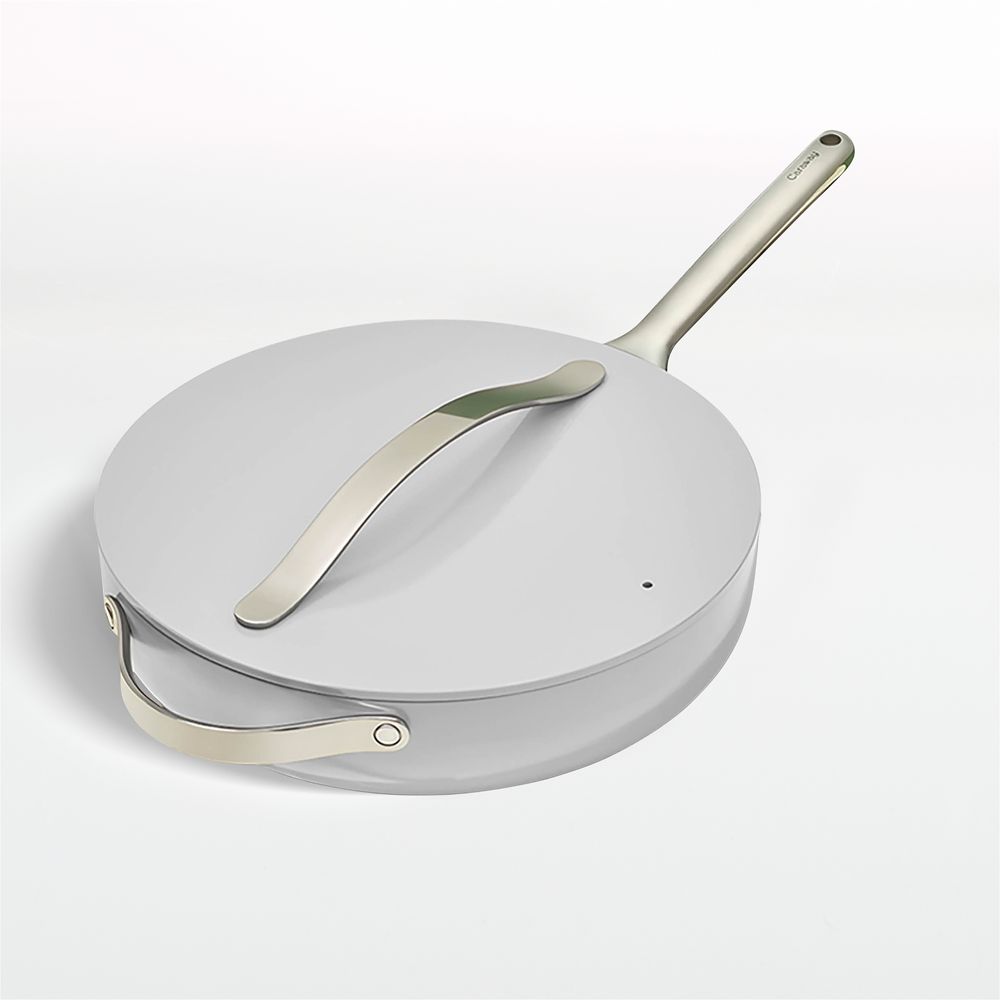 Caraway Grey Ceramic Nonstick 4.5-Qt. Sauté Pan