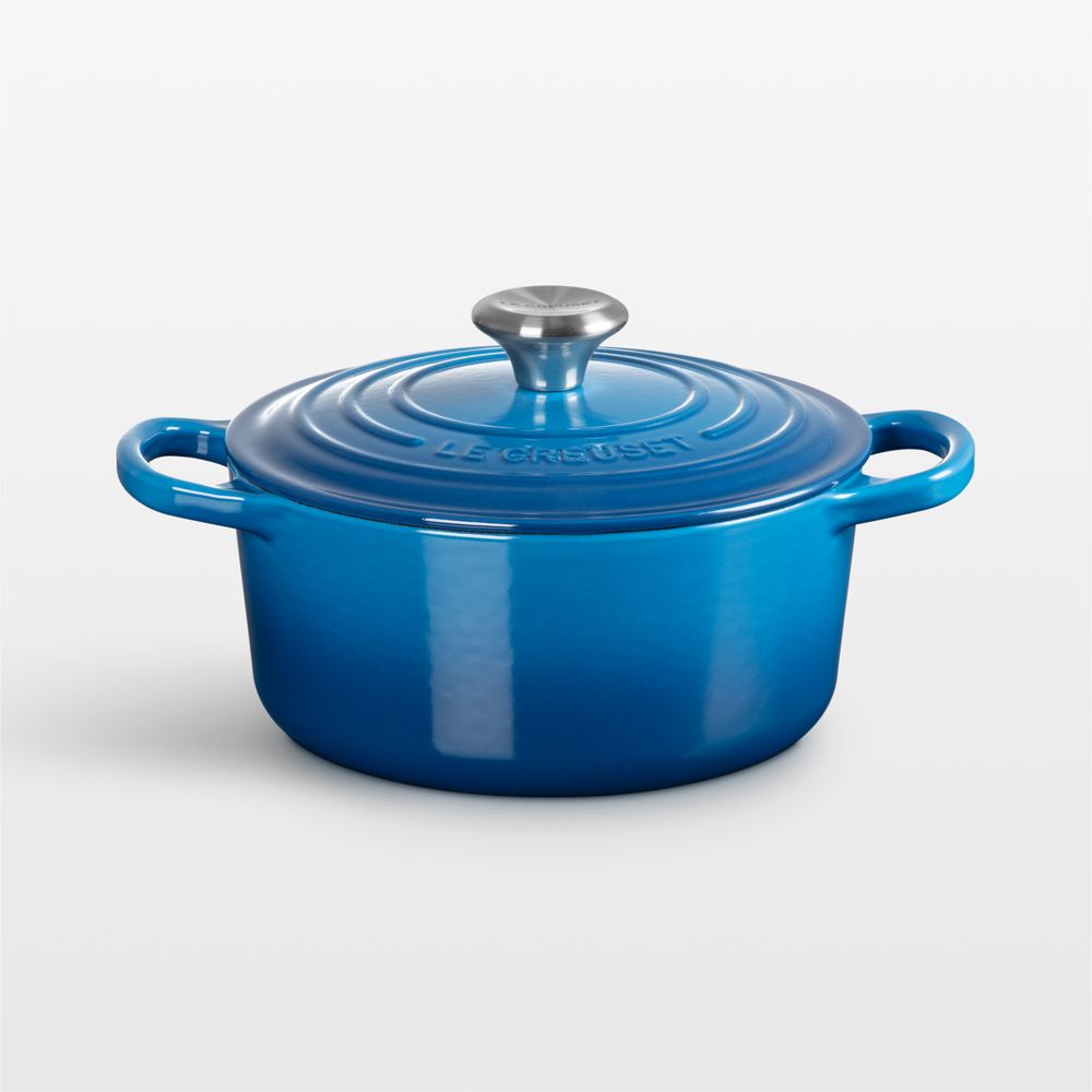 Le Creuset Signature 2-Qt. Marseille Enameled Cast Iron Round Dutch Oven