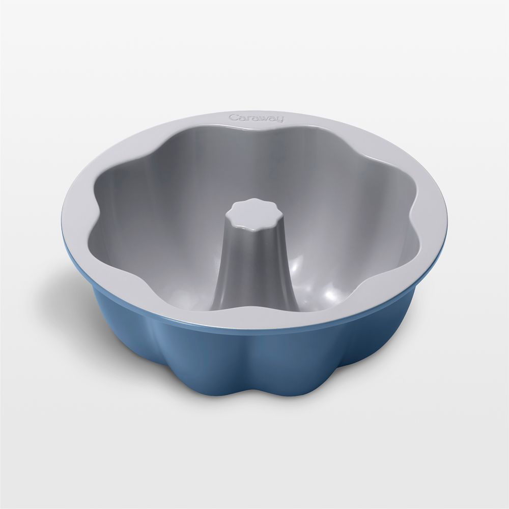 Caraway Slate 9.5" Ceramic Nonstick Fluted Cake Pan