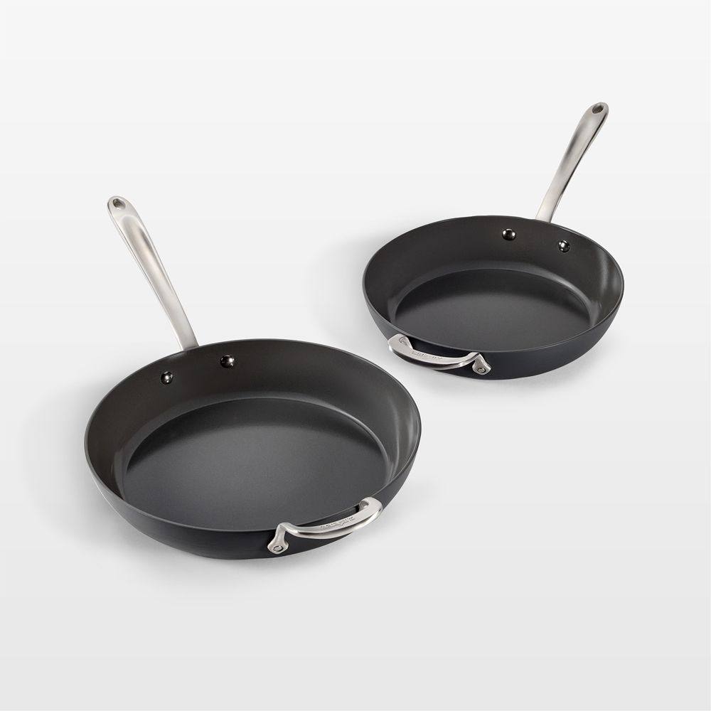 All-Clad HA1 Ceramic Nonstick 10.5" and 12" Fry Pan Set