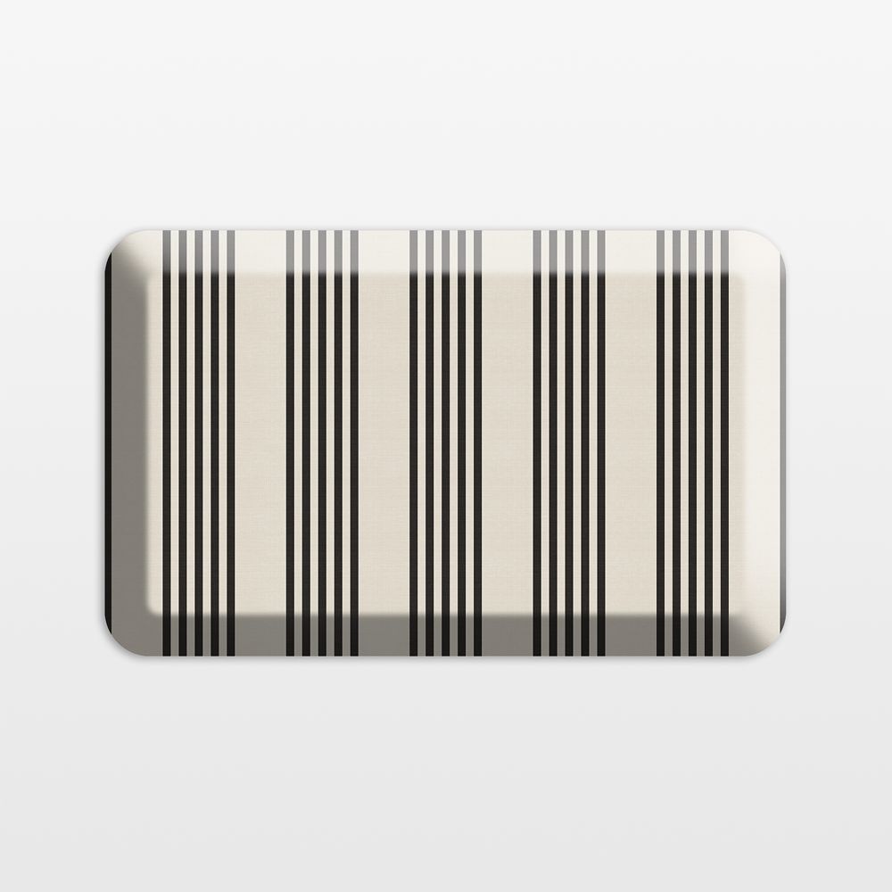 GelPro Cuisine Black Comfort Kitchen Mat, 20"x32"