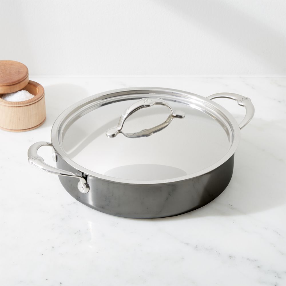 Hestan NanoBond Stainless Steel 3.5-Qt. Covered Sauteuse