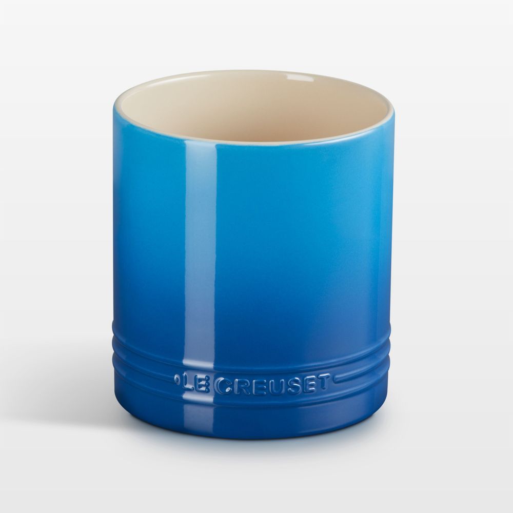 Le Creuset Marseille 40-Oz. Stoneware Utensil Crock