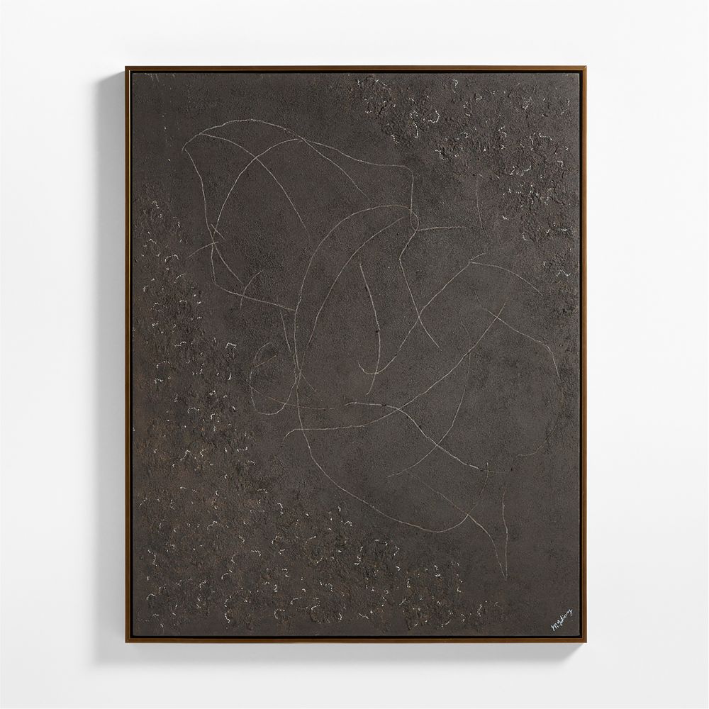 Alternative view of "Campo De Lava" by Marcela Gutierrez 60"x48" Framed Wall Art Print
