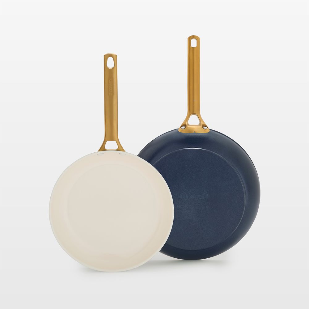 GreenPan Reserve Pro Twilight Ceramic Nonstick 10" and 12" Fry Pans Set