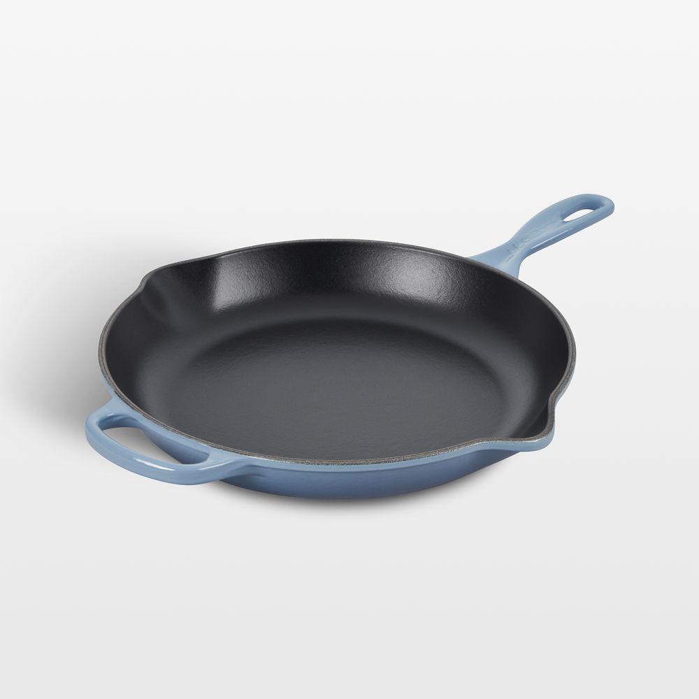 Le Creuset Signature 11.75" Chambray Enameled Cast Iron Skillet