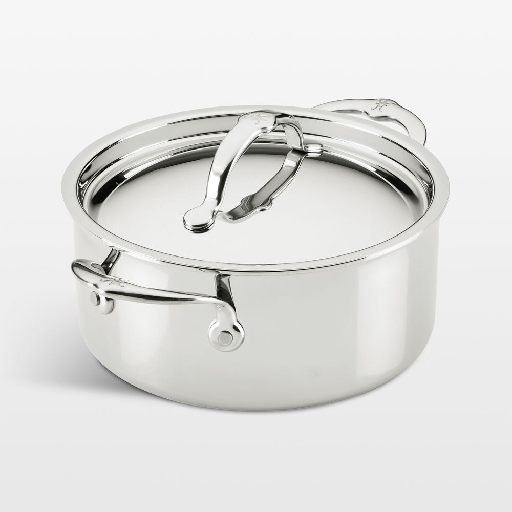 Hestan Probond Luxe 3-Qt. Stainless Steel Soup Pot with Lid
