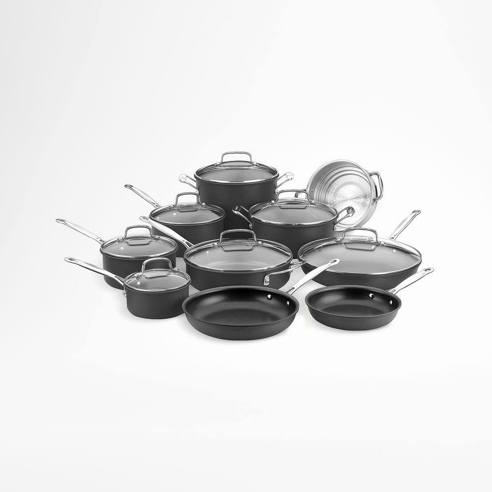 Cuisinart Chef's Classic 17-Piece Hard-Anodized Nonstick Cookware Set