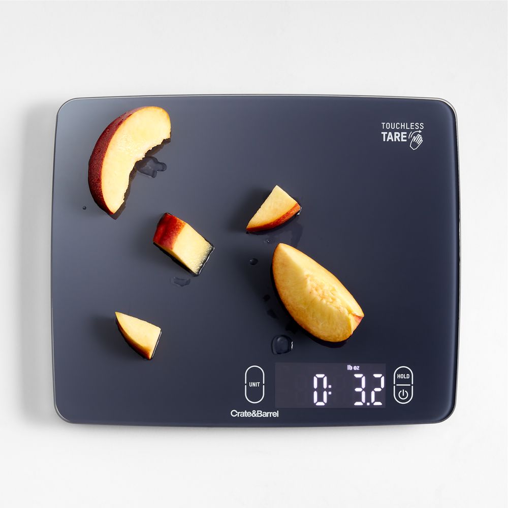 Crate & Barrel Taylor Touchless Waterproof 22-Lb. Tare Food Scale