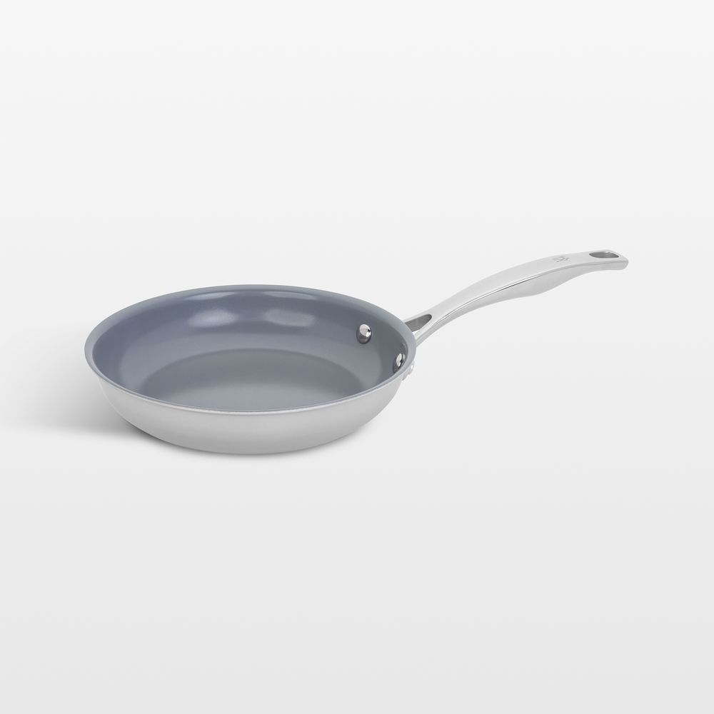 HENCKELS Clad H3 Stainless Steel 8" Ceramic Nonstick Fry Pan