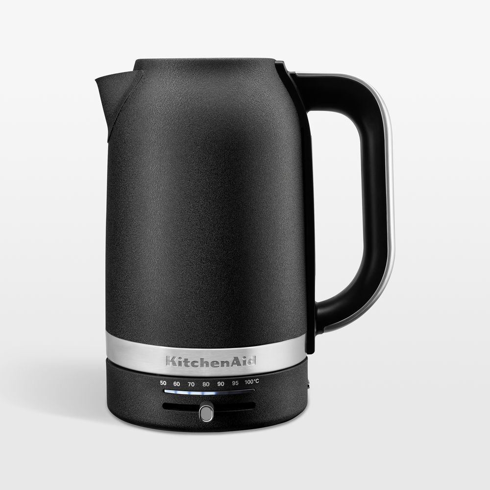 KitchenAid 1.7-L Electric Kettle in Cast Iron Black