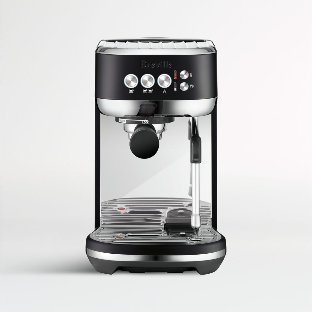 Breville Bambino Plus Espresso Machine in Black Truffle