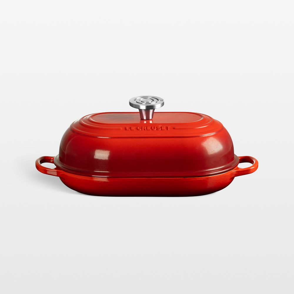 Le Creuset Signature 11.5" Cerise Oval Bread Oven