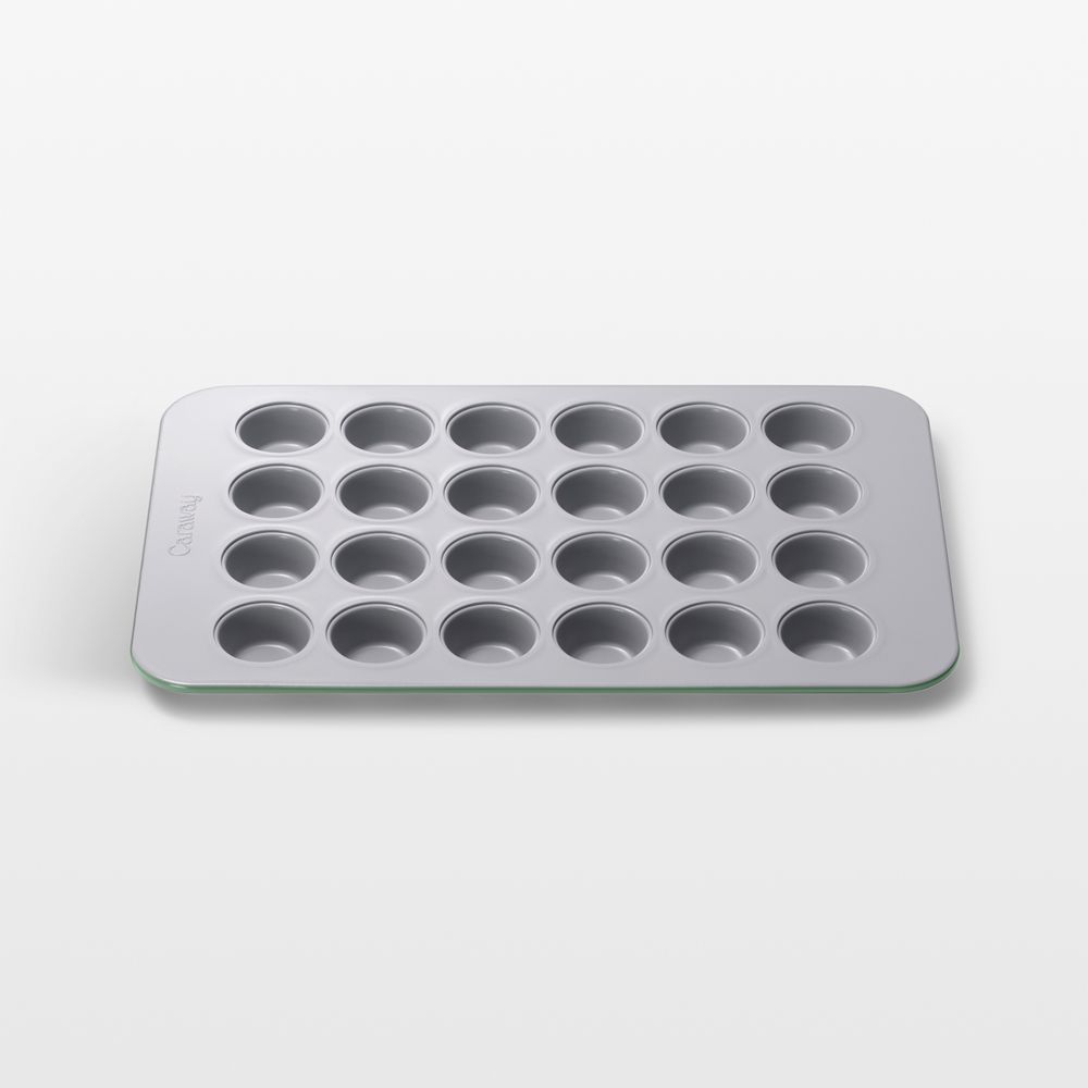 Caraway Sage 24-Cup Ceramic Nonstick Mini Muffin Pan