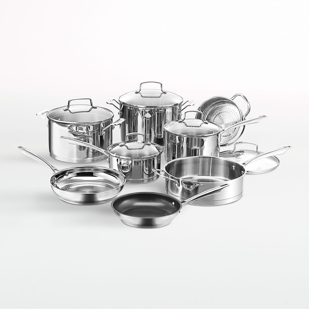 Cuisinart Professional Series Stainless Steel 13-Piece Cookware Set