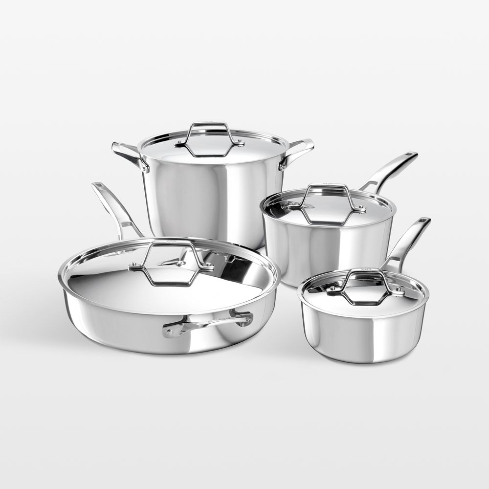 Calphalon Premier Stainless Steel 8-Piece Cookware Set