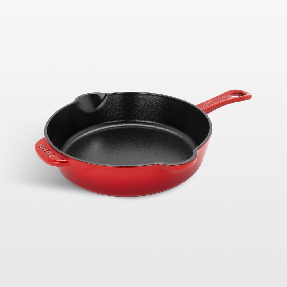 Staub 8.5" Cherry Deep Skillet