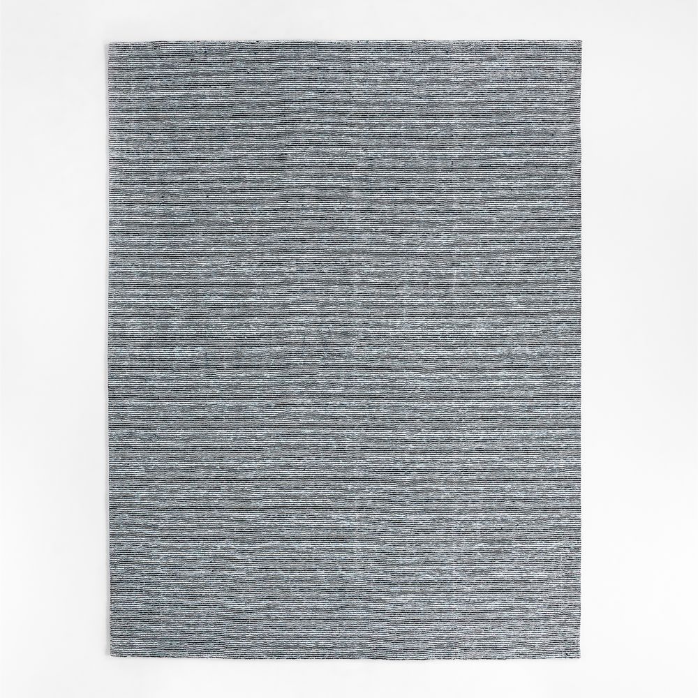 Turin Performance Handwoven Navy Blue Rug
