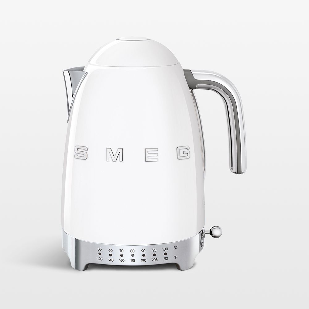SMEG White Variable Temperature Electric Kettle