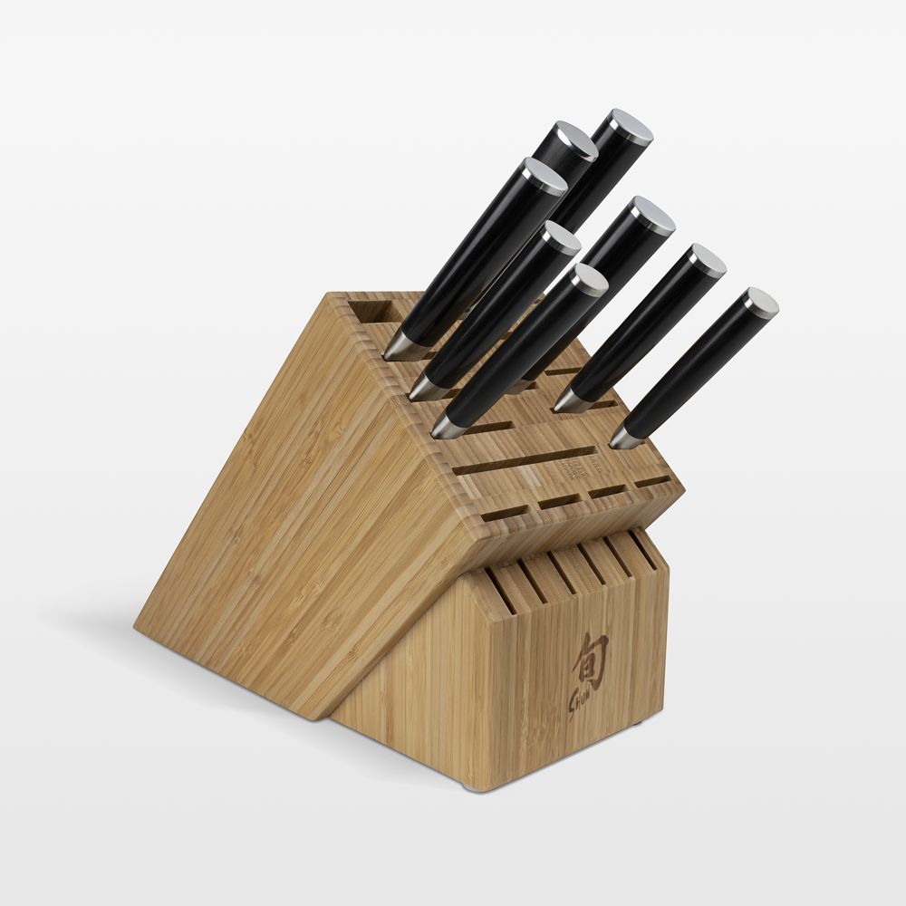 Shun Classic 9-Piece Chef's Knife Block Set
