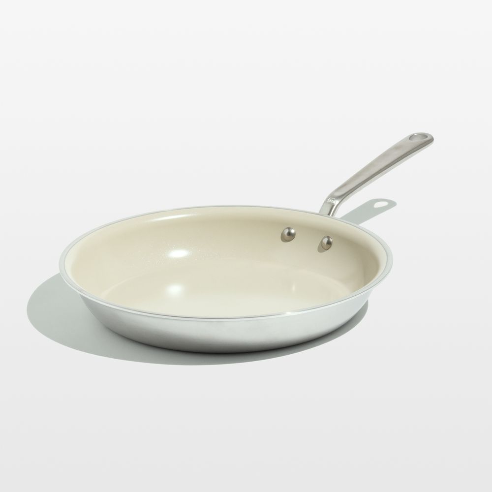 Made In CeramiClad Nonstick 12" Fry Pan with Stainless Steel Hardware