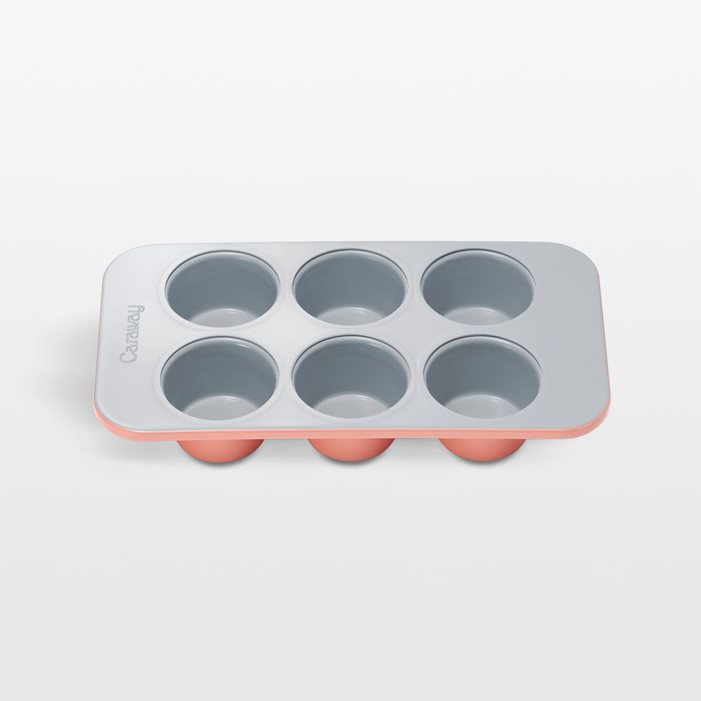 Caraway Perracotta Ceramic Nonstick 6-Cup Muffin Pan
