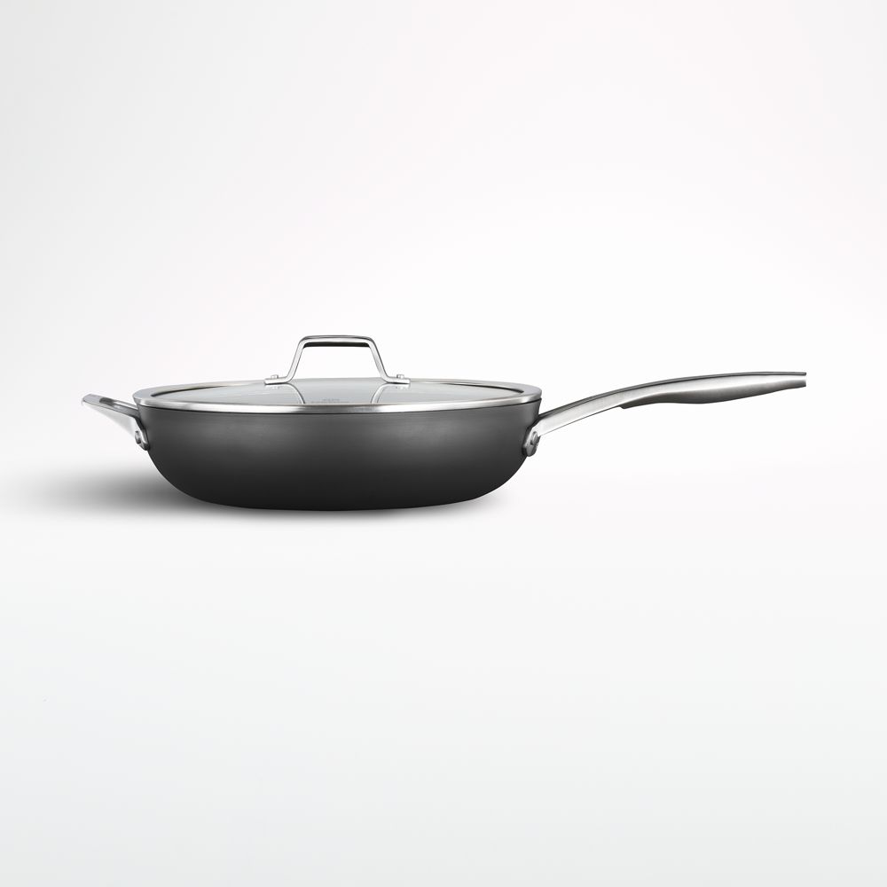 Calphalon Premier Nonstick Mineral Shield 13" Deep Skillet with Lid