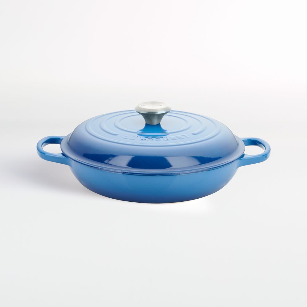Le Creuset Signature 3.5-Qt. Marseille Enameled Cast Iron Braiser