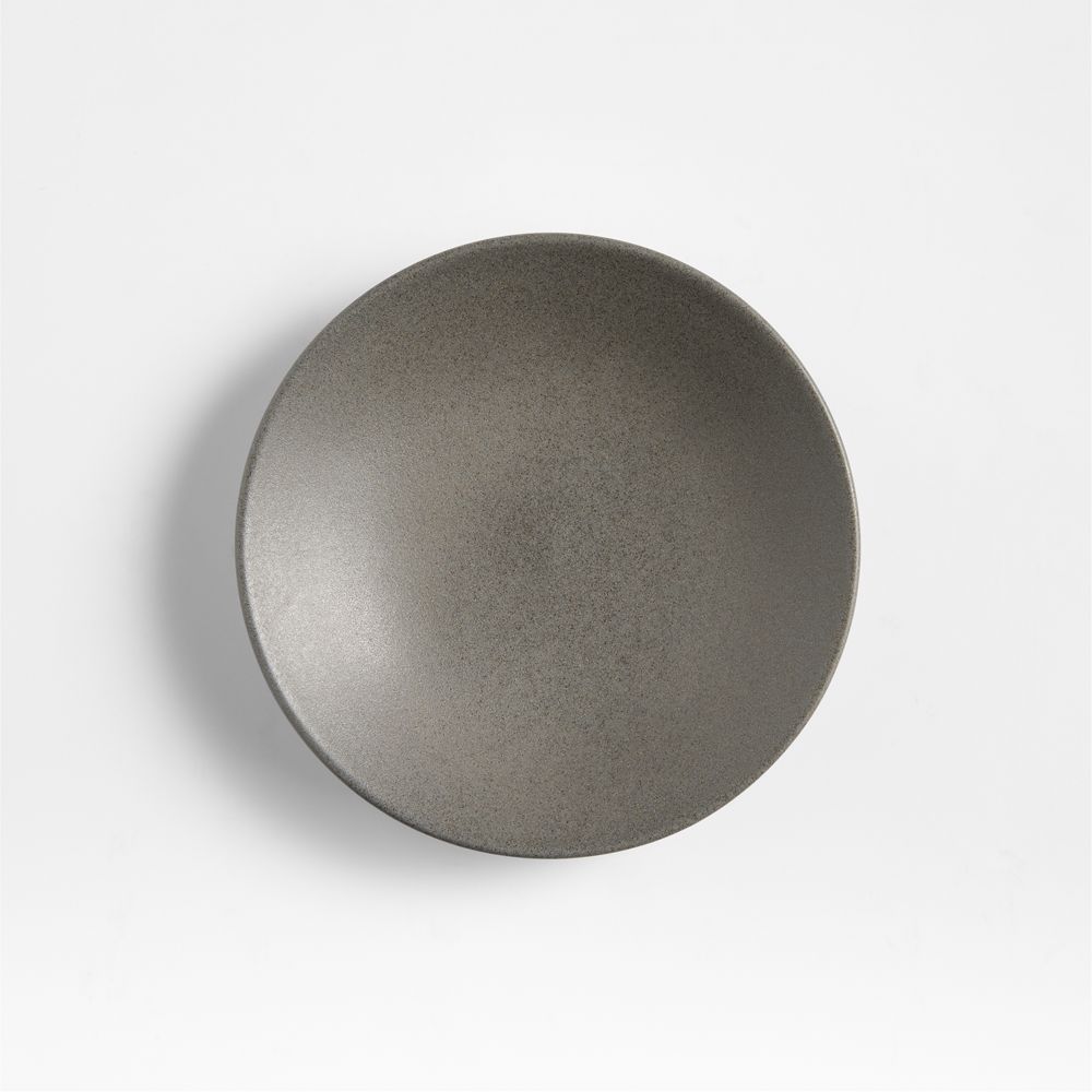 Craft Charcoal Stoneware Appetizer Plate