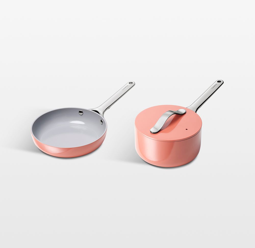 Caraway 4-Piece Perracotta Mini Cookware Duo