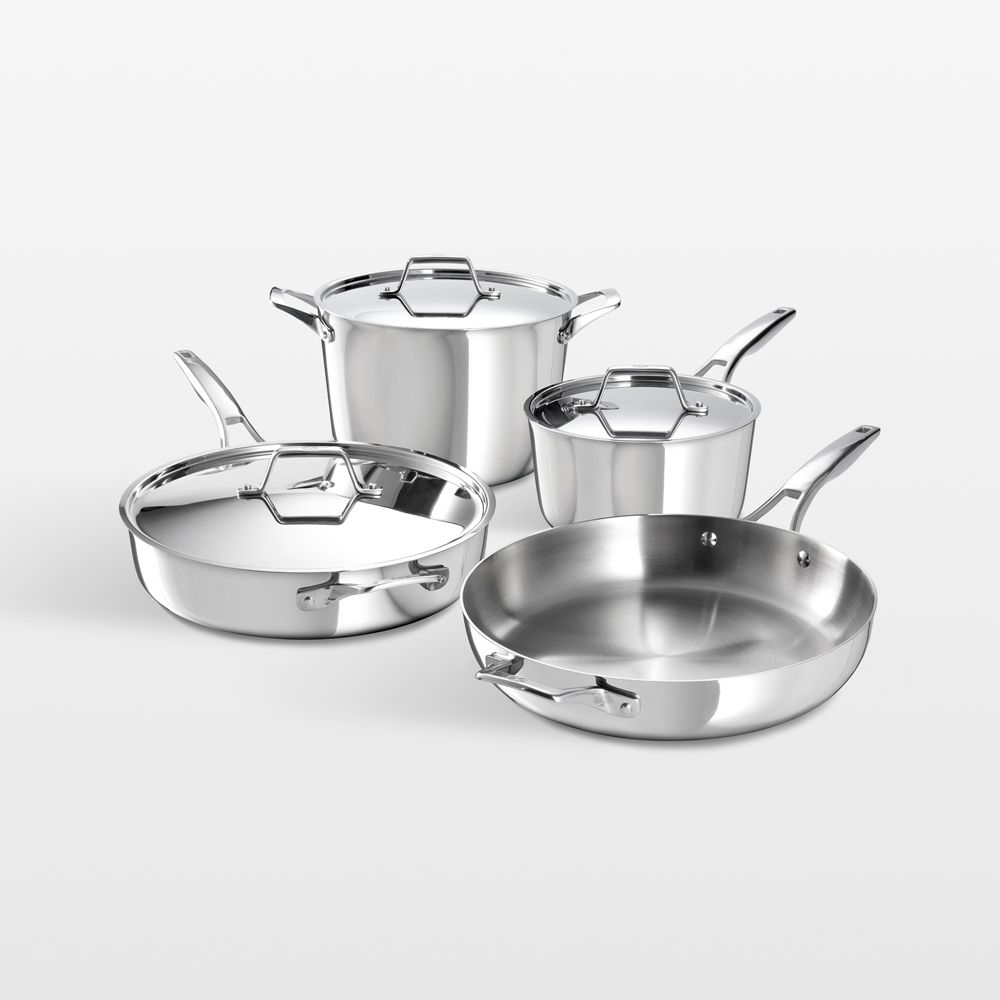 Calphalon Premier Stainless Steel 7-Piece Cookware Set