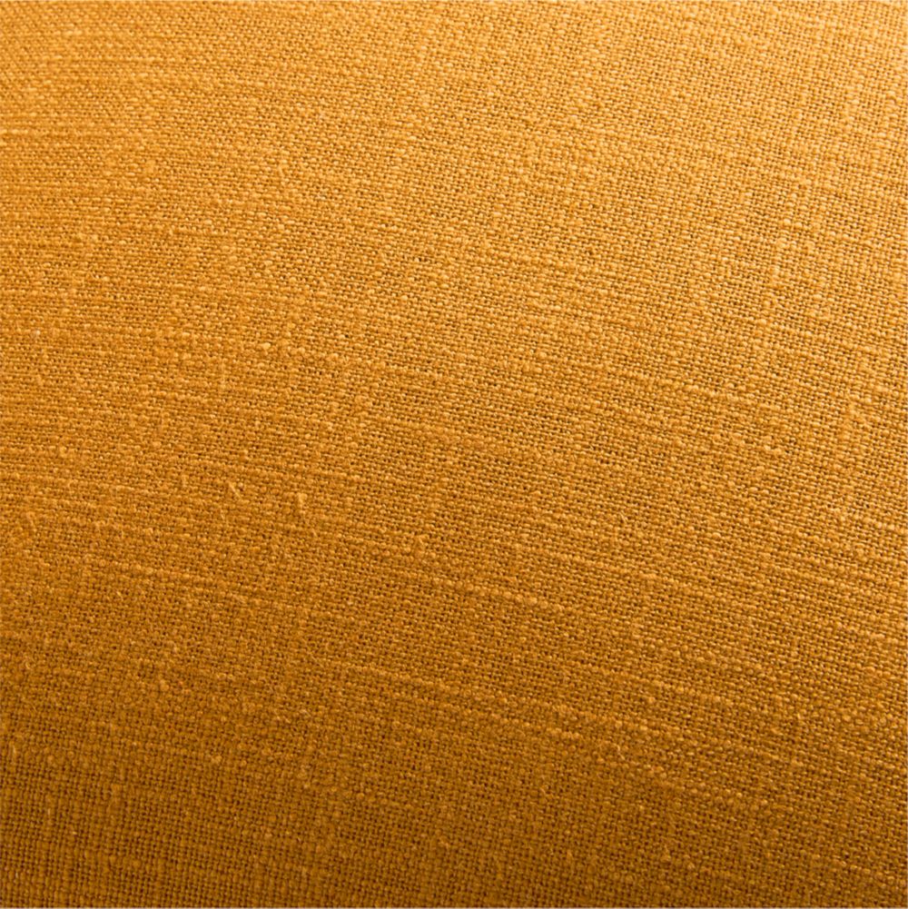 Alternative view of Amber 36"x16" Laundered Linen Throw Pillow
