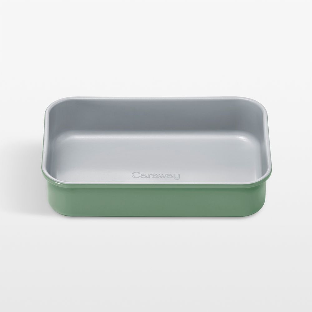 Caraway Sage Ceramic Nonstick Mini Rectangular Baking Pan